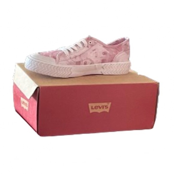 Levi's sneakers! Sz 7.5, pink tie dyed, skate shoe, old school! Runs big!​​ - Picture 5 of 12